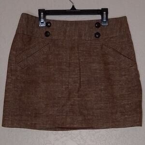 OBR Outback Red‎ Skirt With Pockets Brown Size 6